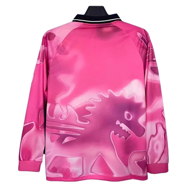 Venezia Maalivahdin Pelipaita Miesten 2025-26 Pinkki Pitkähihainen