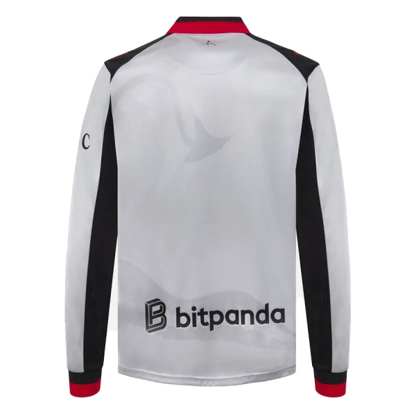 AC Milan Maalivahdin Pelipaita Miesten Neljäs 2025-26 Pitkähihainen