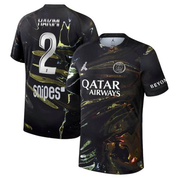 Paris Saint-Germain Hakimi 2 Night Edition Pelipaita Miesten 2025-26