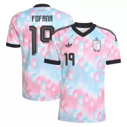 Belgia Fofana 19 Pelipaita Miesten Vieras MM-Kisat 2026 Belgia Fofana 19 Pelipaita Miesten Vieras MM-Kisat 2026