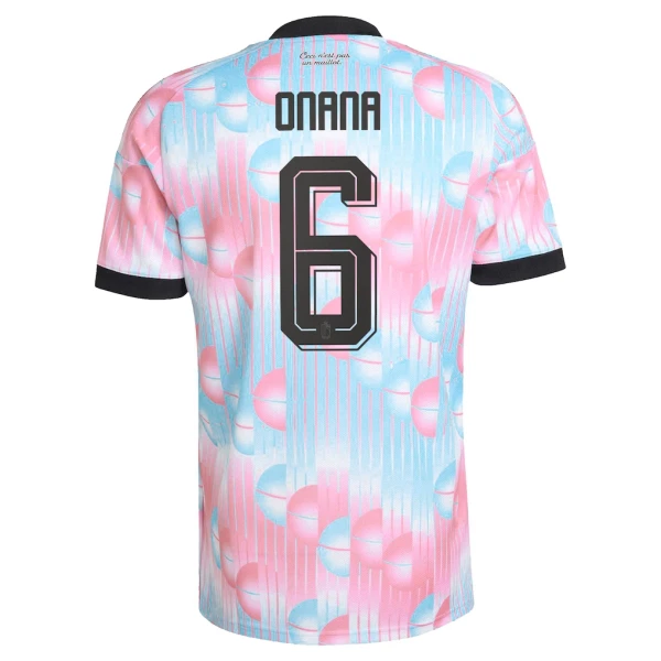 Belgia Onana 6 Pelipaita Miesten Vieras MM-Kisat 2026