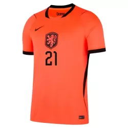 Alankomaat Frenkie de Jong 21 Pelipaita Lasten Koti MM-Kisat 2026