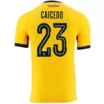 Ecuador Caicedo 23 Pelipaita Miesten Koti MM-Kisat 2026
