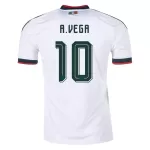 Meksiko A. Vega 10 Pelipaita Miesten Vieras MM-Kisat 2026