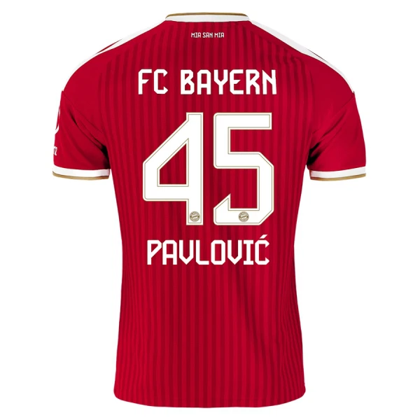 FC Bayern München Pavlovic 45 Pelipaita Miesten Koti 2026-27 FC Bayern München Pavlovic 45 Pelipaita Miesten Koti 2026-27