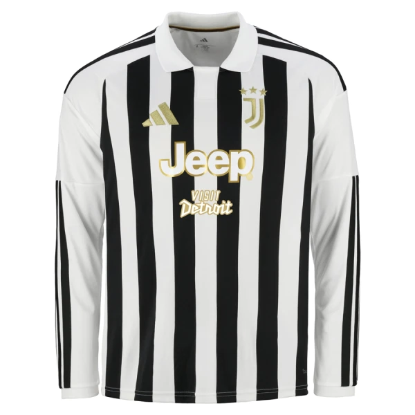 Juventus Pitkähihainen Pelipaita Miesten Koti 2026-27 Juventus Pitkähihainen Pelipaita Miesten Koti 2026-27