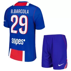 Paris Saint-Germain Bradley Barcola 29 Pelipaita Lasten Koti 2026-27