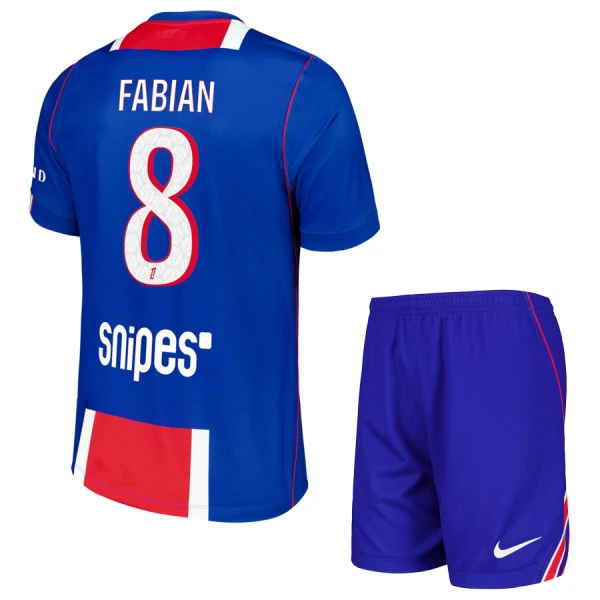 Paris Saint-Germain Fabian 8 Pelipaita Lasten Koti 2026-27 Paris Saint-Germain Fabian 8 Pelipaita Lasten Koti 2026-27
