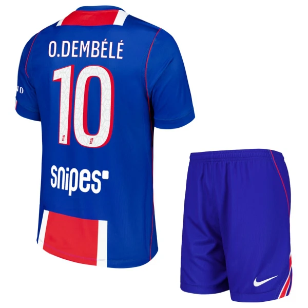 Paris Saint-Germain O. Dembele 10 Pelipaita Lasten Koti 2026-27 Paris Saint-Germain O. Dembele 10 Pelipaita Lasten Koti 2026-27