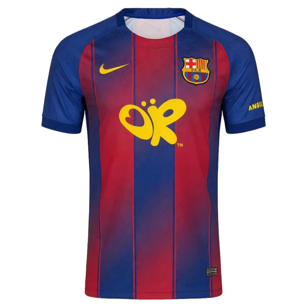 FC Barcelona x OR Pelipaita Miesten Koti Erityistä 2025-26 FC Barcelona x OR Pelipaita Miesten Koti Erityistä 2025-26