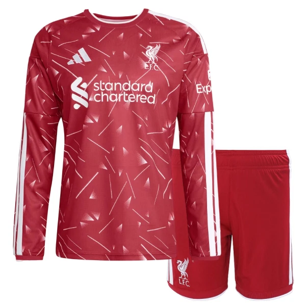 Liverpool Pitkähihainen Pelipaita Lasten Koti 2026-27 Liverpool Pitkähihainen Pelipaita Lasten Koti 2026-27