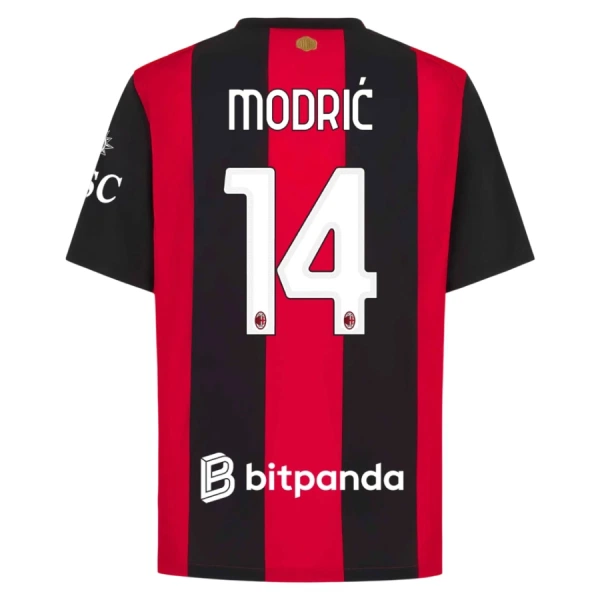 AC Milan Modrić 14 Pelipaita Miesten Koti 2026-27 AC Milan Modrić 14 Pelipaita Miesten Koti 2026-27
