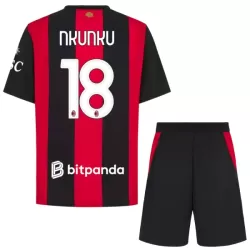 AC Milan Nkunku 18 Pelipaita Lasten Koti 2026-27 AC Milan Nkunku 18 Pelipaita Lasten Koti 2026-27