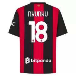 AC Milan Nkunku 18 Pelipaita Miesten Koti 2026-27 AC Milan Nkunku 18 Pelipaita Miesten Koti 2026-27