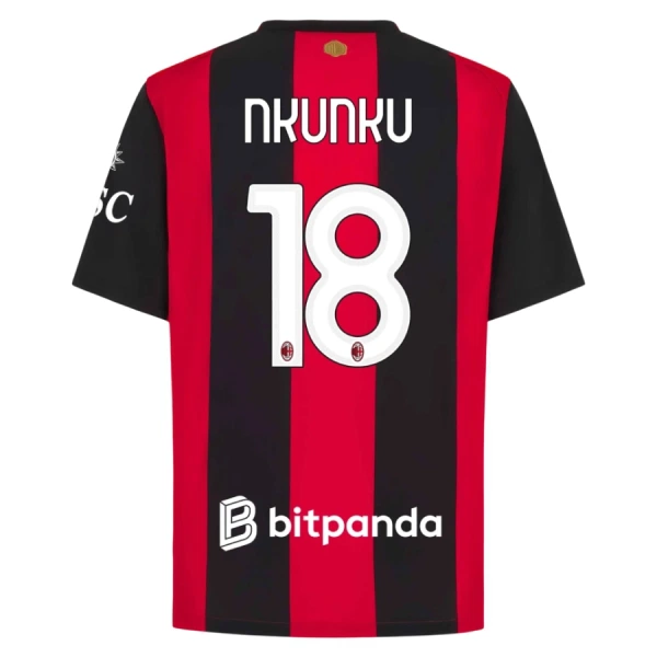 AC Milan Nkunku 18 Pelipaita Miesten Koti 2026-27