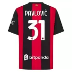 AC Milan Pavlovic 31 Pelipaita Miesten Koti 2026-27