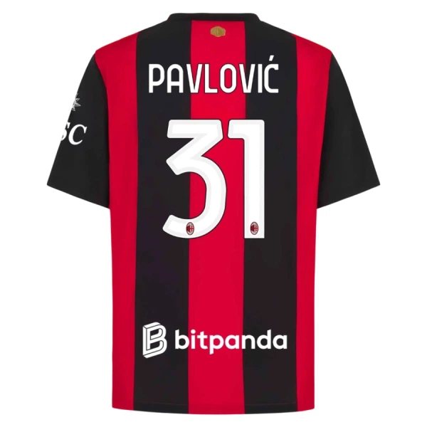 AC Milan Pavlovic 31 Pelipaita Miesten Koti 2026-27