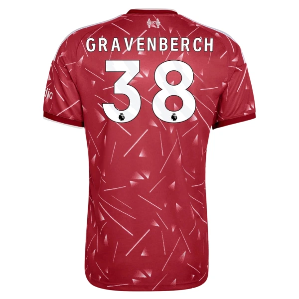 Liverpool Gravenberch 38 Pelipaita Miesten Koti 2026-27 Liverpool Gravenberch 38 Pelipaita Miesten Koti 2026-27