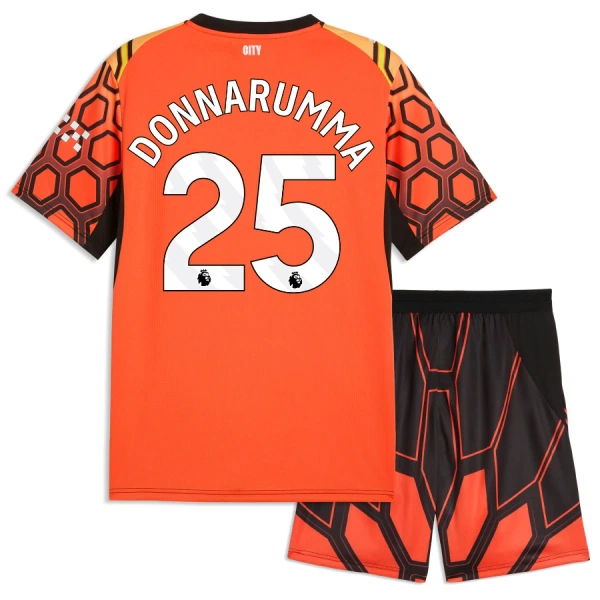 Manchester City Donnarumma 25 Maalivahdin Pelipaita Lasten Kolmas 2026-27 Oranssi Manchester City Donnarumma 25 Maalivahdin Pelipaita Lasten Kolmas 2026-27 Oranssi