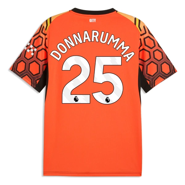 Manchester City Donnarumma 25 Maalivahdin Pelipaita Miesten Kolmas 2026-27 Oranssi Manchester City Donnarumma 25 Maalivahdin Pelipaita Miesten Kolmas 2026-27 Oranssi