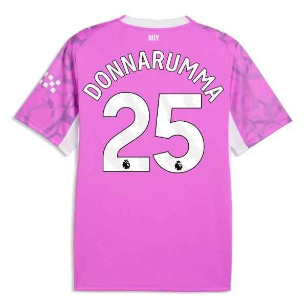 Manchester City Donnarumma 25 Maalivahdin Pelipaita Miesten Vieras 2026-27 Pinkki Manchester City Donnarumma 25 Maalivahdin Pelipaita Miesten Vieras 2026-27 Pinkki