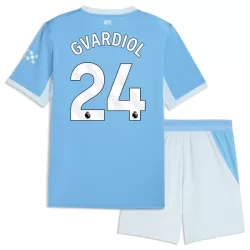Manchester City Gvardiol 24 Pelipaita Lasten Koti 2026-27
