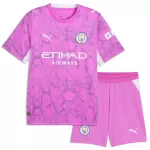 Manchester City Maalivahdin Pelipaita Lasten Vieras 2026-27 Pinkki