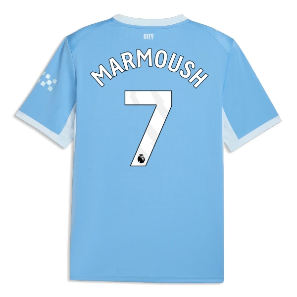 Manchester City Marmoush 7 Pelipaita Miesten Koti 2026-27 Manchester City Marmoush 7 Pelipaita Miesten Koti 2026-27