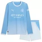 Manchester City Pitkähihainen Pelipaita Lasten Koti 2026-27