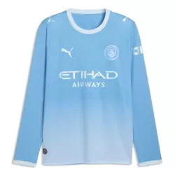 Manchester City Pitkähihainen Pelipaita Miesten Koti 2026-27