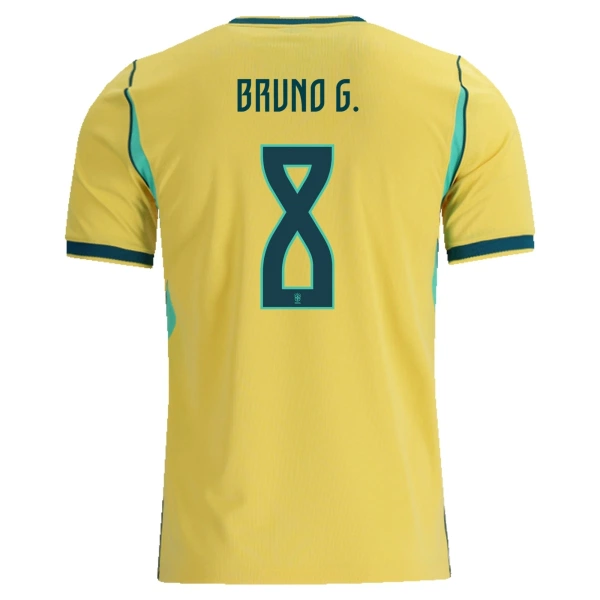 Brasilia Bruno Guimaraes 8 Pelipaita Miesten Koti MM-Kisat 2026