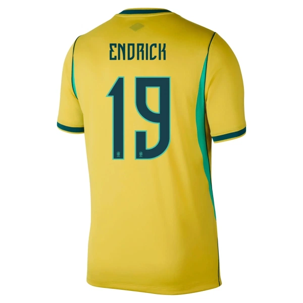 Brasilia Endrick 19 Pelipaita Miesten Koti MM-Kisat 2026