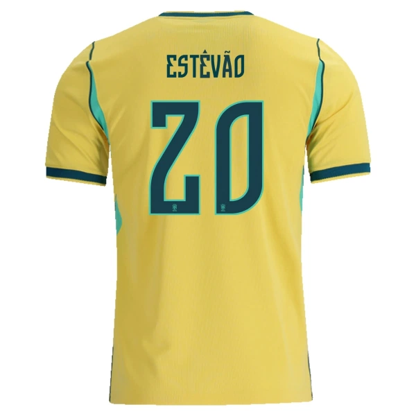 Brasilia Estevao 20 Pelipaita Miesten Koti MM-Kisat 2026