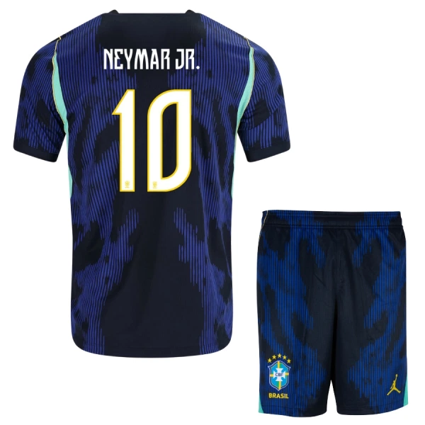 Brasilia Neymar JR 10 Pelipaita Lasten Vieras MM-Kisat 2026