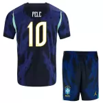 Brasilia Pele 10 Pelipaita Lasten Vieras MM-Kisat 2026
