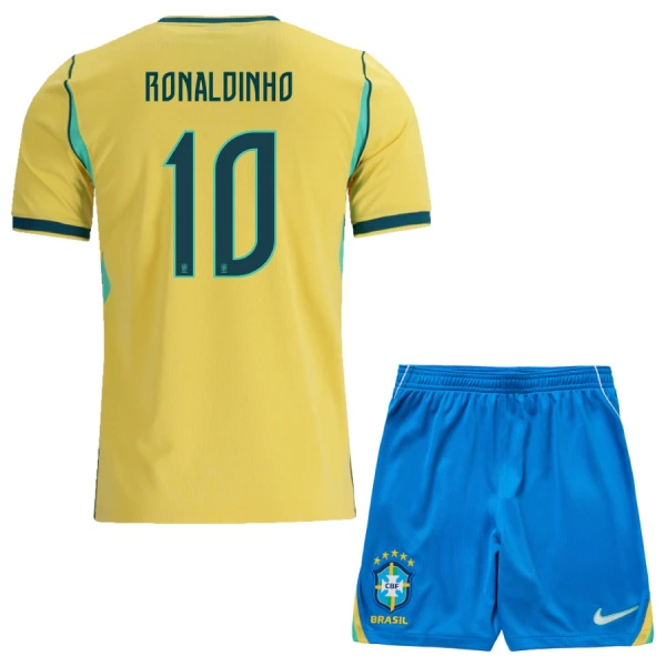 Brasilia Ronaldinho 10 Pelipaita Lasten Koti MM-Kisat 2026