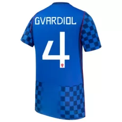 Kroatia Gvardiol 4 Pelipaita Miesten Vieras MM-Kisat 2026