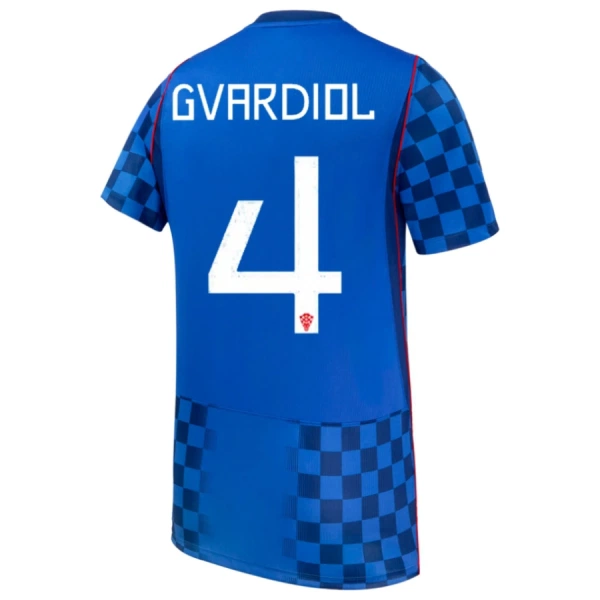Kroatia Gvardiol 4 Pelipaita Miesten Vieras MM-Kisat 2026