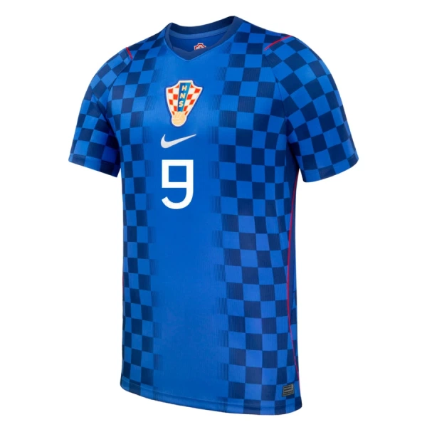 Kroatia Kramaric 9 Pelipaita Miesten Vieras MM-Kisat 2026