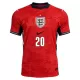 Englanti Palmer 20 Pelipaita Miesten Vieras MM-Kisat 2026