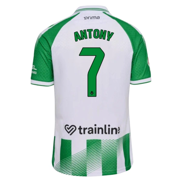 Real Betis Antony 7 Pelipaita Miesten Koti 2026-27 Real Betis Antony 7 Pelipaita Miesten Koti 2026-27