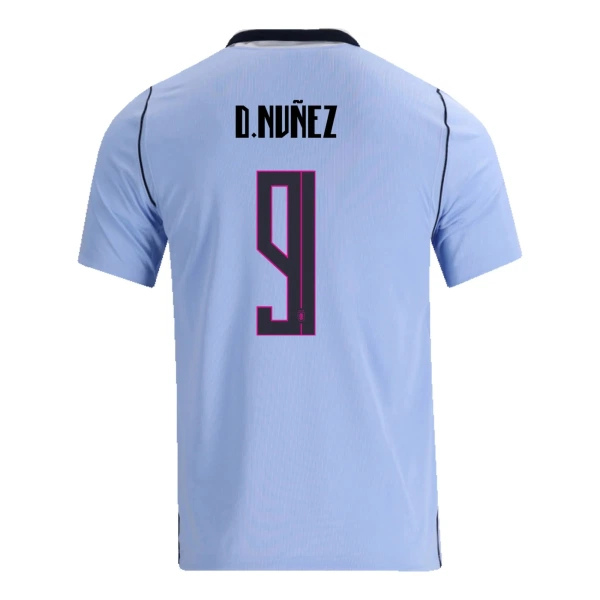 Uruguay Darwin Nunez 9 Pelipaita Miesten Koti MM-Kisat 2026 Uruguay Darwin Nunez 9 Pelipaita Miesten Koti MM-Kisat 2026