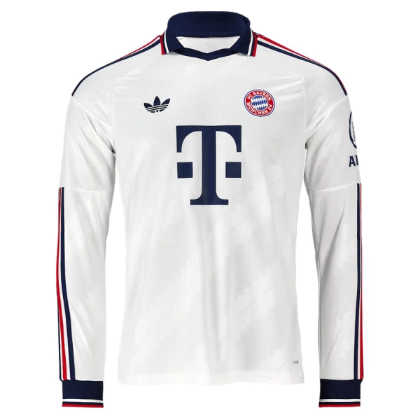 FC Bayern München Pitkähihainen Pelipaita Miesten Vieras 2026-27 FC Bayern München Pitkähihainen Pelipaita Miesten Vieras 2026-27