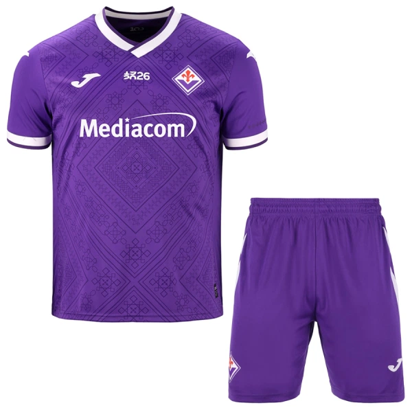 Fiorentina Pelipaita Lasten Koti 2026-27 Fiorentina Pelipaita Lasten Koti 2026-27