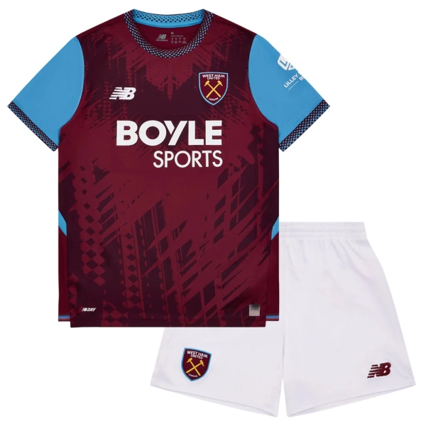 West Ham United Pelipaita Lasten Koti 2026-27 West Ham United Pelipaita Lasten Koti 2026-27