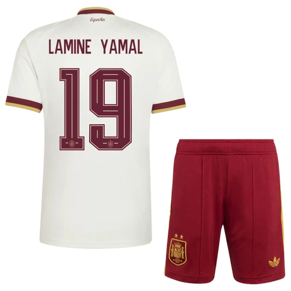 Espanja 2 Stars Lamine Yamal 19 Pelipaita Lasten Vieras MM-Kisat 2026