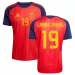 Espanja 2 Stars Lamine Yamal 19 Pelipaita Miesten Koti MM-Kisat 2026
