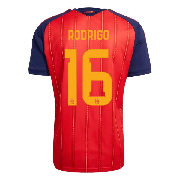 Espanja 2 Stars Rodrigo 16 Pelipaita Lasten Koti MM-Kisat 2026