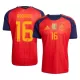 Espanja 2 Stars Rodrigo 16 Pelipaita Miesten Koti MM-Kisat 2026 Espanja 2 Stars Rodrigo 16 Pelipaita Miesten Koti MM-Kisat 2026