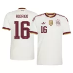 Espanja 2 Stars Rodrigo 16 Pelipaita Miesten Vieras MM-Kisat 2026